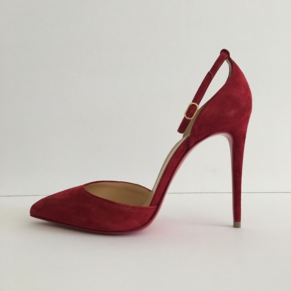 Christian Louboutin Shoes Christian Louboutin Uptown Red Suede